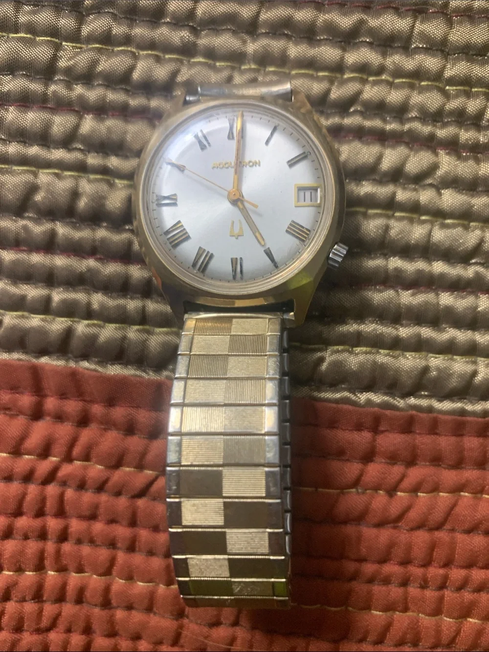 14k gf Buluva Accutron 70’s